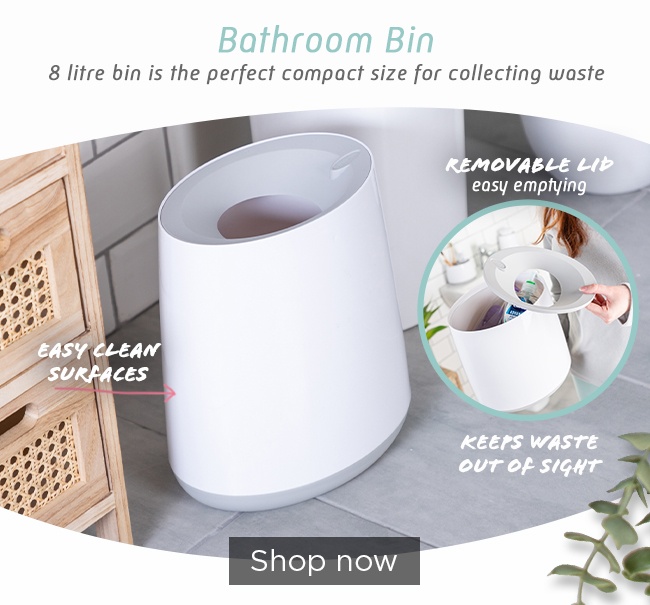 Minky Bathroom Bin